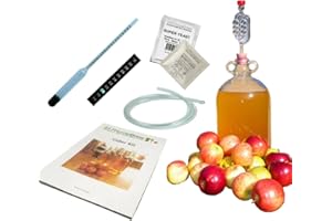 247HOMEBREW Cider Making Kit Full Starter Homebrew Glass Demijohn Plus Mead & Ginger Beer