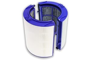 PUREBURG Filtro di ricambio compatibile con Dyson Pure Hot + Cool HP06 & Pure Cool TP06 & Pure Cool + umidificazione PH01 PH02 purificatore d'aria, H13 HEPA e carbone attivo 2 in 1