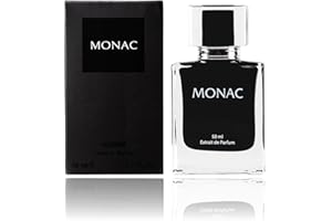 MONAC Parfum NO. 08 - OUD WOOD | Extrait de Parfum 50ml | Holziger & Warmer Herren Duft | Pheromone Parfüm mit 20% Parfümölanteil | Sandelholz & Vetiver Herrenduft [Kopfnote: Safran & Zypresse]