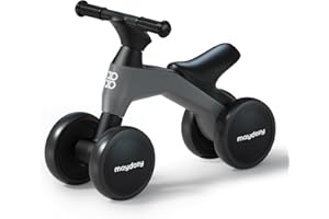‎MAYDOLLY Maydolly Kinder Laufrad ab 1 Jahr, Lauflernrad Spielzeug für 12-36 Monate Baby, Erstes Fahrrad ohne Pedal mit 4 Rädern, Kleinkinder Erste Geburtstag Geschenk, Baby Spielzeug 1 Jahr