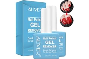 HRAMEX Nail Polish Remover,Remove Gel Nail Polish Within 2-3 Minutes- No Need For Foil- Quick & Easy Polish Remover, Soaking Or Wrapping (2Pack) Blue