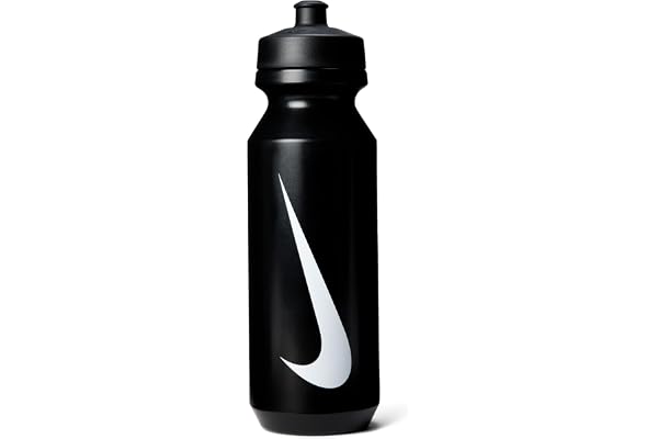 Nike Unisex Big Mouth Vattenflaska, Black/Black/White, 650 ml