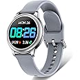 TIMEX Fit 2.0 smartwatch with Bluetooth Calling, SPO2 and Blood Pressure Monitor, Metal Body, Continuous Heart Rate Monitor and 200+ Watch Faces, Grey (TWTXW202T)