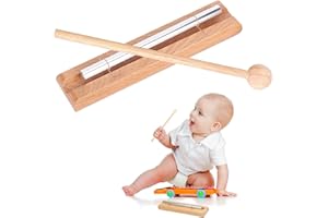 SOGHO Klangstab,Chimes,Gong,Glockenspiel,Klangturm,Energy Klangstab,Chime Klangstab Holz,Chime Gong Glockenspiel Für Gebet,Yoga,Heilung,Klassenzimmer,Kiuiom