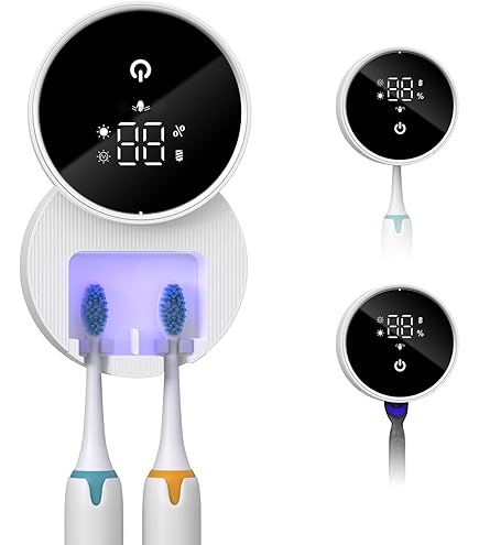 ZENT Uveo Duo UV houder voor twee tandenborstels, Universeel, Dubbele