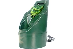 FLAMEER Reptile Drinking Water Fountain Snake Gecko Chameleon Bearded Dragon Dispenser Dripper Bowl Reptiles Habitat Waterfall Tank Accessories - 220V