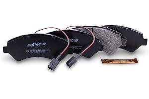 ATEC Germany Set di pastiglie per freni asse anteriore, Pastiglie per freni anteriori, 4 pezzi, Compatibile con CITROËN JUMPER; FIAT DUCATO (250_); PEUGEOT BOXER
