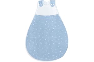 trekki Baby Sleep Sack 2.5 Tog for Spring or Autumn Season - Soft Cotton Baby Sleeping Bag - Newborn Baby Sleeping Sack 0-6 Months