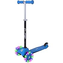 Kinder driewielstep EVO Light Up Mini Cruiser Dino met LED-wielen, in
