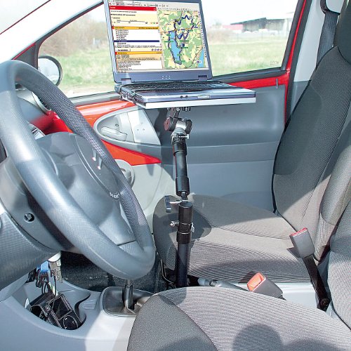 Lescars Universal-Notebook-Kfz-Halterung mit Kamerastativ - 8
