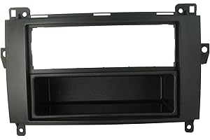 CONNECTS2 Connects Radioblende für Mercedes Benz A/B-Klasse 2006, 2 Din, Schwarz