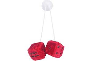 GUANGJIA Hanging Dice Pair of Hanging Couple Car Pendant with Dots Car Interior Ornament Decoration for Car Decoration