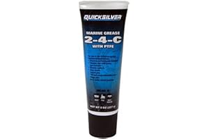 Mercury Marine Quicksilver 2-4-C Marine Grease Multi-Purpose Lubricant, 8 oz.