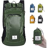 4Monster Ultra Lightweight Daypack Small Hiking Rucksack Foldable Backpack Outdoor Water Resistance Packable Daypack for Hiki