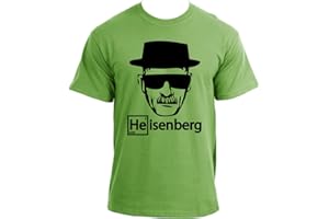INKROAD Heisenberg Element He Walter White Mr. White Face Breaking Bad Inspired T-Shirt
