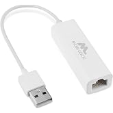 Mobi Lock USB Ethernet LAN Network Adapter Compatible with all USB 2.0 Compatible Devices