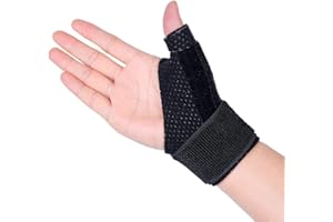 DALLAR Ferula Rizartrosis para las 2 Manos - Muñequera Quervain para Estabilizador de Pulgar, Inmovilizador de Dedo