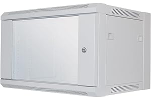 Intellinet 711722 étagère 6U Rack monté sur Le Mur Gris