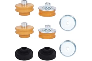 ‎AWAGAS awagas Domlager E91 Hinten, Reparatursatz Federbeinstützlager für E87 33506767010 Federbeinhalterungen Hinterachse innerer Stoßdämpferpuffer für BMW 1 er 3 er E82 E88 E90 E92 E93