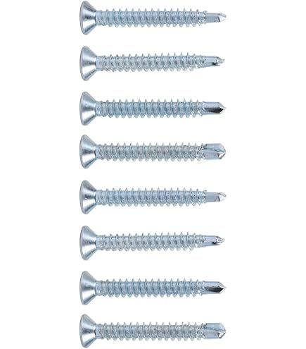 Tornillos Autoperforantes DIN 7504P - 4.2x32 Mm, Cabeza Avellanada Phillips, Paquete De 100