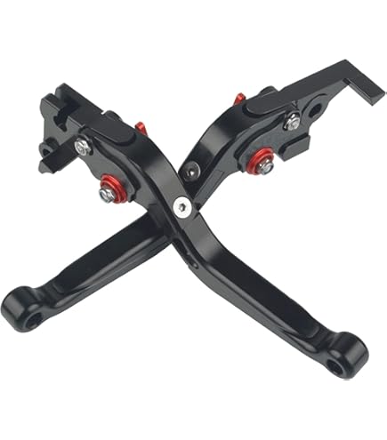 Set Leve Freno E Frizione Pieghevoli Per XSR700/XSR900 - Nero E Oro - Foto 8