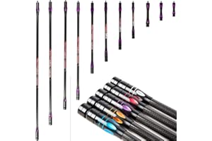 wolfman Tir à l'arc Stabilisateur d'arc Barre D'équilibre 4-34 Pouces Tige Stabilisatrice en Carbone Amortir Le Poids Tige D'Amortisseur pour Arc à Poulies Arc Classique de Chasse
