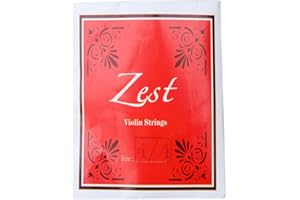 UK MUSIC SUPPLIES Violin Strings By Zest in 1/4 size plus others available in 3 other sizes