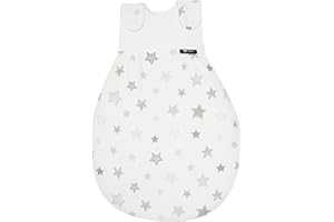 Alvi Baby Mäxchen Außensack Exklusiv I Baby-Schlafsack mitwachsend & atmungsaktiv I Kinderschlafsack waschbar I leichter Schlafsack