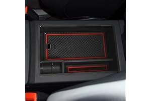 SXCY Vano Portaoggetti per Audi Q3 / Q3 Sportback 2019-2023, Bracciolo Contenitore Centrale Organizer Scatola di Immagazzinaggio per Audi Q3 Accessori