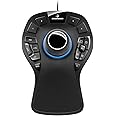 3Dconnexion SpaceMouse Pro (3D Mouse, Wired, Black)