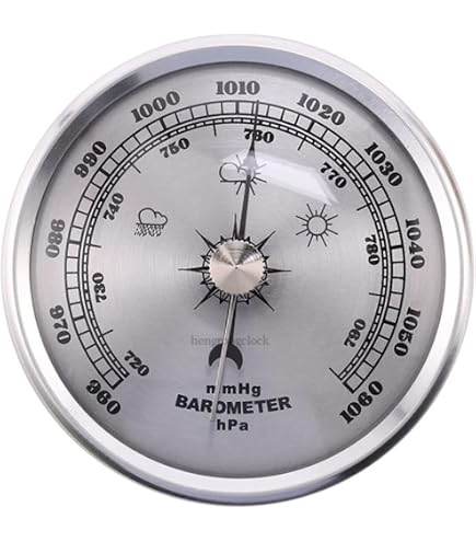 Station Météo Analogique 3en1 MAVORI - Baromètre Thermomètre Hygromètre Intérieur Extérieur