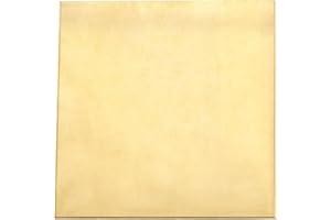 DTGN 150x150x1mm(LxWxT) Ottone Fogli - 1pz - Buono per Fabbricazione Macchinari Parti - Metallo Ottone Piatti