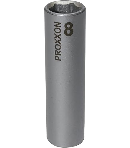 3/8" Llave De Vaso 6mm, Modelo Largo