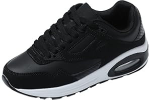 JOMIX Zapatillas Mujer Casual Depotivas Mujer con Colchón de Aire Gimnasio Correr Tenis