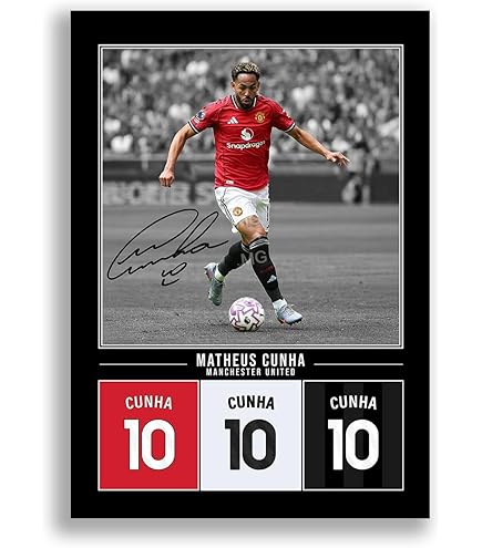 CORNICE FOTOGRAFICA AUTOGRAFATA A4 Firmata Lamine Yamal Spagna 304