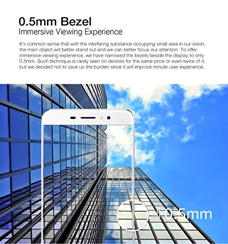 Ulefone S8 Pro - 4G Smartphone ohne Vertrag (5.3 Zoll, Android 7.0, Dual rear Kamera, dual Blitzlichter, 2GB RAM 16GB ROM, 1280 x 720 pixel, MTK6737 Quad Core 1.25GHz, dual Sim, Fingerabdruck) (schwarz)