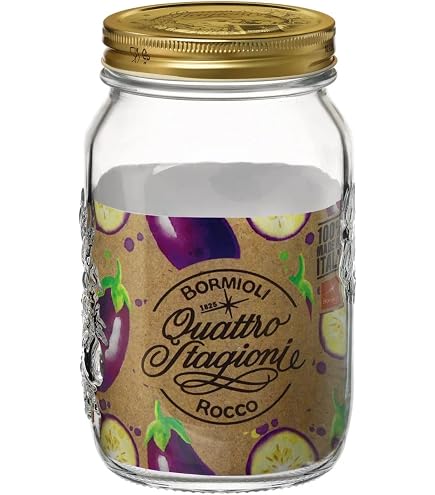 QUATTRO STAGIONI Bormioli Rocco Bocal 4 Saisons 500 Ml Transparent - Pot De Conservation Hermétique
