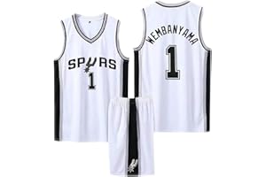 FTRGHNY Tenue Basket Enfant Adulte, Maillot Basket Homme 2 Pièces Ensemble Basket Enfant, Maillot Sans Manches + Pantalon Court Enfants/Adulte,Pop Basket Maillots Basketball Jersey et Short