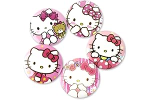 FRESHOER 5pcs Pin Badges Brooch Pin Set for Backpacks Jackets, Cute Acrylic Pins Anime pins Cartoon Acrylic DIY Crafts