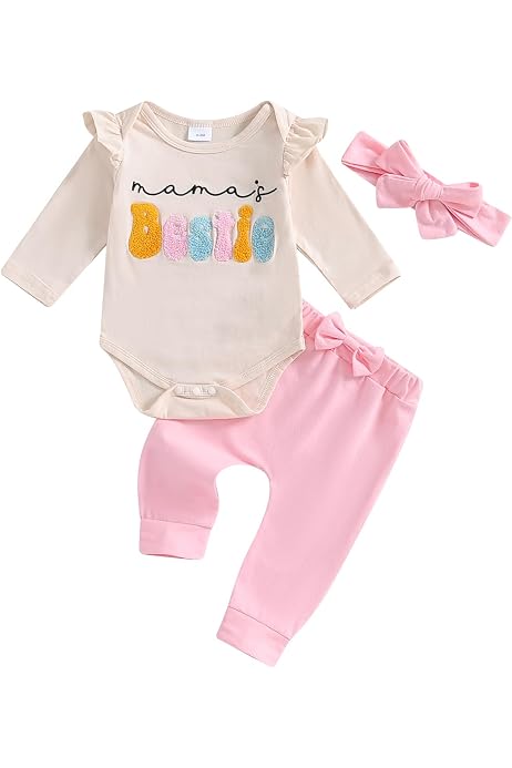 Regalo Neonata 2 Pezzi Set Estate Neonata Xiaodriceee - Pagliaccetto Farfalle E Fascia 2 Pezzi Vestito Neonata Estate - 8