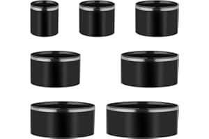 MOZEAT LENS Zestaw narzędzi do wykrawania otworów w skórzanym rzemiośle "zrób to sam" dziurkacz do otworów 20/25/30/35/40/45/50 mm zestaw narzędzi do wycinania skór do dzwonków narzędzie do wykrawania do ręcznego