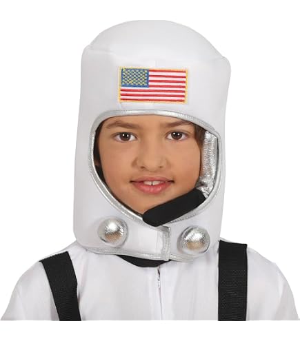 LP Divertissements Casque d'astronaute Adulte Blanc LP Divertissements Casque d'astronaute Adulte Blanc