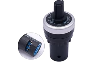 Taiss /LA42DWQ-22 5K Drehpotentiometer 22mm Wechselrichter Wandler Widerstand Drehzahlvariables Antriebs potentiometer