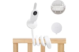 Derebir Babyphone Halterung für Philips Avent Babyphone SCD843/26, SCD833/26, SCD891/26, SCD630/26,Flexible Clip Holder für Philips Aven Babyphone Baby Kamera Mount Halterung Stand