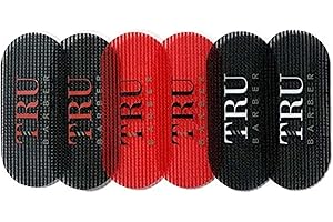 ‎TRU BARBER TRU BARBER Hair Grippers, 6 Stück, Haarspange für Friseure und Friseurinnen, Haarteiler, Friseurumhang, für Damen und Herren Hair grip Haarspangen haarschneide
