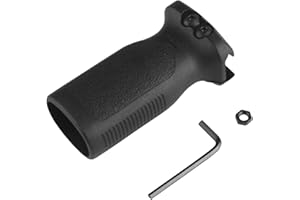 RANSTAC Poignée Avant Airsoft Tactiques Universel Verticale en Nylon Accessoires de Poignée pour Rails de 20mm CJ/WB-03