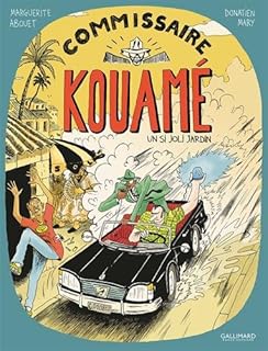 jaquette livre Commissaire Kouamé, 1: Un si joli jardin