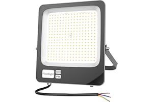 Focos LED Exterior 200W,Fosingut IP66 Impermeable Foco Proyector LED Exterior,6500K Blanco Frío Super brillante Focos LED Interior,Luz de Seguridad Floodlight para Jardín,Garaje,Patio,Trasero,Terraza