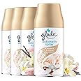 Glade Automatic Air Freshener Refills, Room Spray & Odour Eliminator, Vanilla Blossom, Pack of 4 (4 x 269 ml)