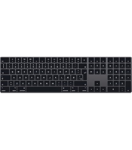 Apple Magic Keyboard with Numeric Keypad: Bluetooth, rechargeable